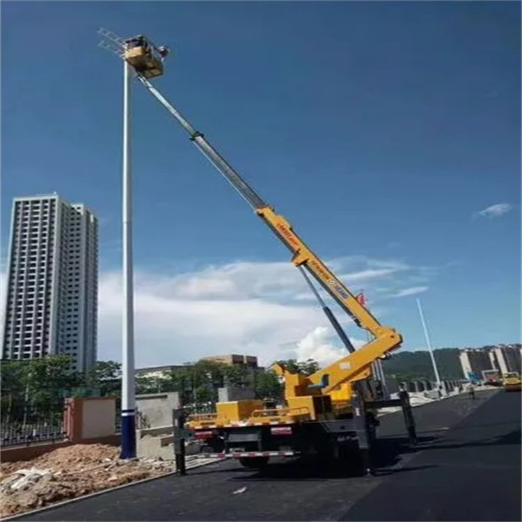 松溪县维修路灯的曲臂升降车出租