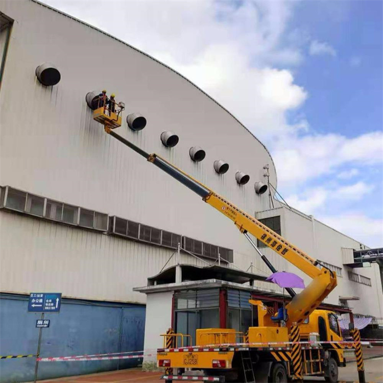 松溪县高空作业车出租服务：专业广告牌安装解决方案