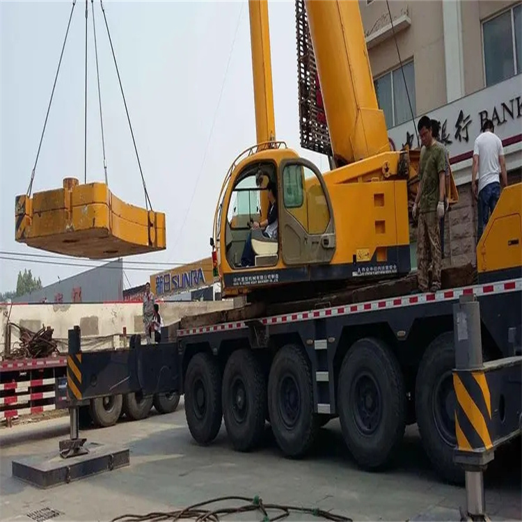 松溪县当地吊车出租|机器吊装|75吨|工厂搬迁服务